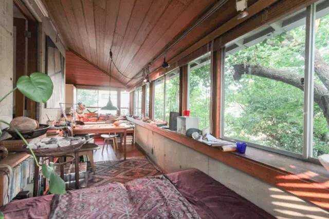 日本建筑师的家是什么样？绿荫中别具风情的阿部勤家